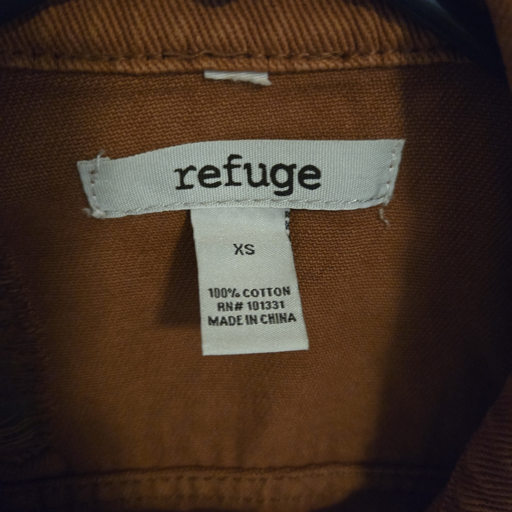 Refuge Rust Jean Jacket - Picture 3 of 5